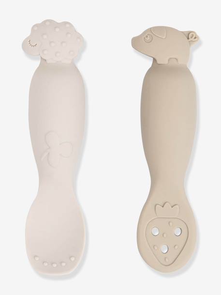 Premières cuillères bébé sable - vertbaudet enfant 