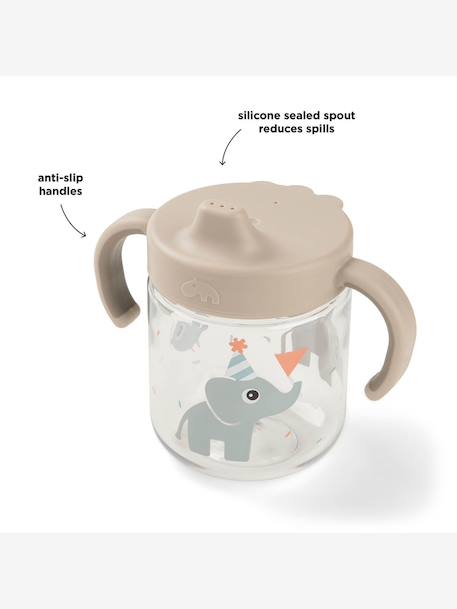 Tasse à bec à 2 anses sable - vertbaudet enfant 