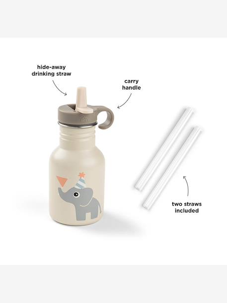 Gourde inox rose+sable - vertbaudet enfant 