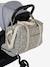 Sac à langer CATALINA 48 h beige imprimé+ficelle - vertbaudet enfant 