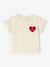 T-shirt manches courtes bébé fille écru - vertbaudet enfant 