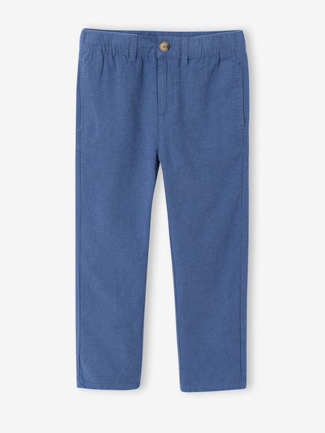 Lichte medium jongensbroek blauw - vertbaudet enfant 