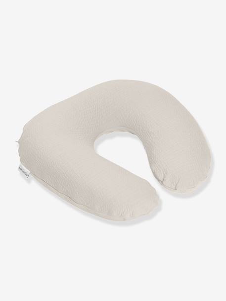 Coussin d'allaitement Softy Tetra beige+beige imprimé+vert - vertbaudet enfant 