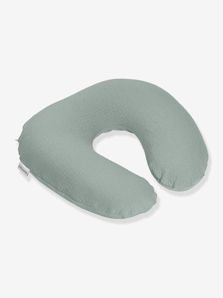 Coussin d'allaitement Softy Tetra beige+beige imprimé+vert - vertbaudet enfant 