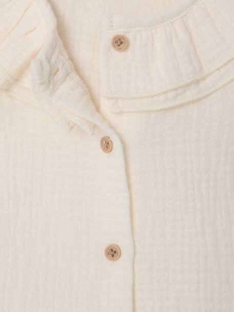 Blouse fille naissance écru - vertbaudet enfant 