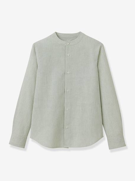 Garçon-Chemise col mao garçon