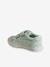 Stoffen tennisschoenen met klittenband voor babymeisjes groen madeliefjesprint+ijsblauw+paars, bedrukt+roze, bedrukt+veel roze+WIT - vertbaudet enfant 