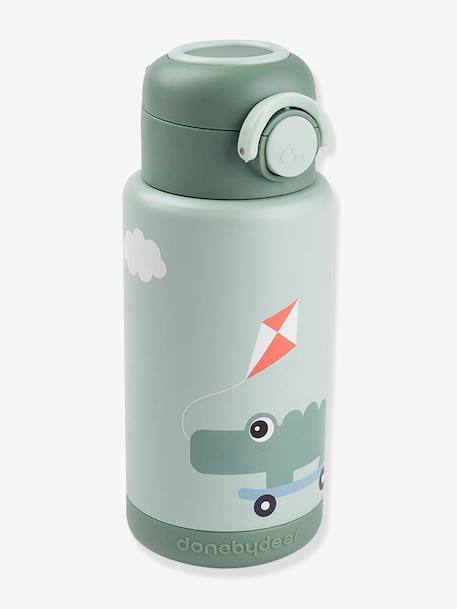 Isothermische fles 340ml DONE BY DEER groen - vertbaudet enfant 