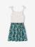 Robe filles fines bretelles marine+vieux rose - vertbaudet enfant 