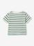 T-shirt bébé coton bio bleu+vert émeraude - vertbaudet enfant 
