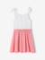Robe filles fines bretelles marine+vieux rose - vertbaudet enfant 