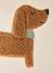 Panier rangement motif chien sherpa beige - vertbaudet enfant 
