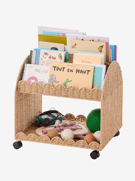 Kleine boekenopslag touw feston beige - vertbaudet enfant 