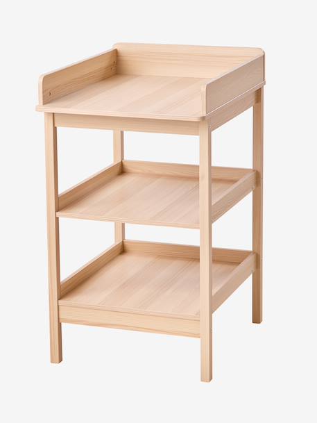 Houten luiertafel met 2 schappen hout - vertbaudet enfant 