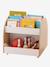 Rangement livres et jouets à roulettes YEL blanc - vertbaudet enfant 
