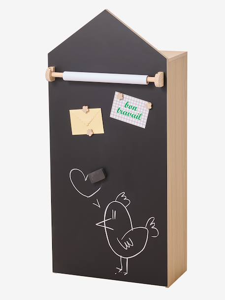 Bibliothèque rangement ardoise maison ARTISTE bois - vertbaudet enfant 