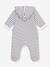 Lange sweater met capuchon marineblauw - vertbaudet enfant 