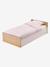 Lit enfant coffre rangement bois 90x190cm blanc - vertbaudet enfant 