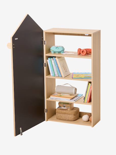 Bibliotheek rek leien huis hout - vertbaudet enfant 