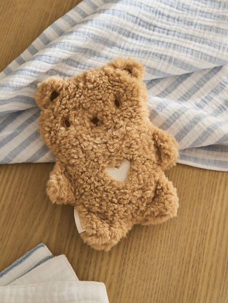 Peluche bouillotte marine+noix de pécan - vertbaudet enfant 