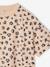 T-shirt fille imprimé manches courtes anthracite+beige+jaune pâle+sable - vertbaudet enfant 