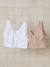 Lot de 2 brassières d'allaitement sans coutures en microfibre beige+encre+Lot anthracite/noir - vertbaudet enfant 