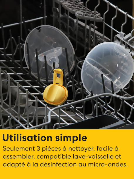 Tire-lait électrique double Motion InBra transparent - vertbaudet enfant 