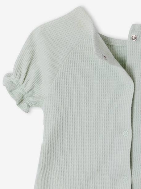 Lot 2 pyjashorts fille pratique vert sauge - vertbaudet enfant 