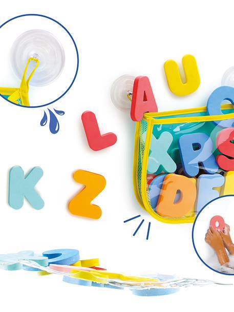 Alfabetspeelgoed voor in bad meerkleurig - vertbaudet enfant 