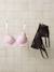 Lot 2 soutien gorge allaitement dentelle rose pâle - vertbaudet enfant 