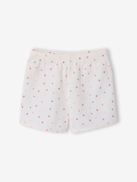 Lot 2 pyjashorts fille pratique vert sauge - vertbaudet enfant 