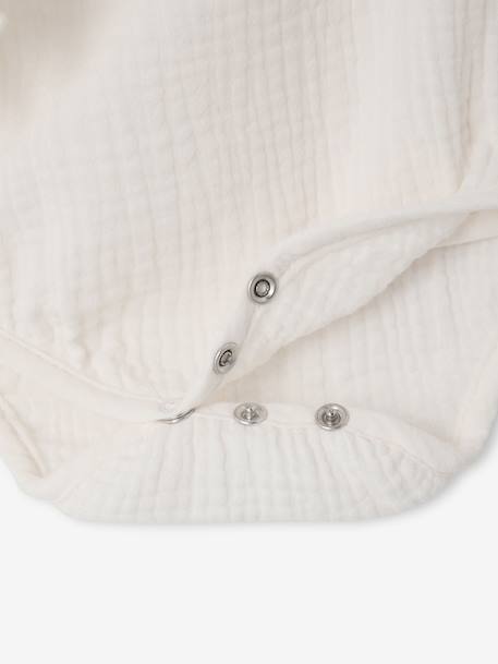 Body manches courtes bébé fille écru - vertbaudet enfant 