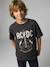 ACDC t-shirt met korte mouwen antraciet - vertbaudet enfant 