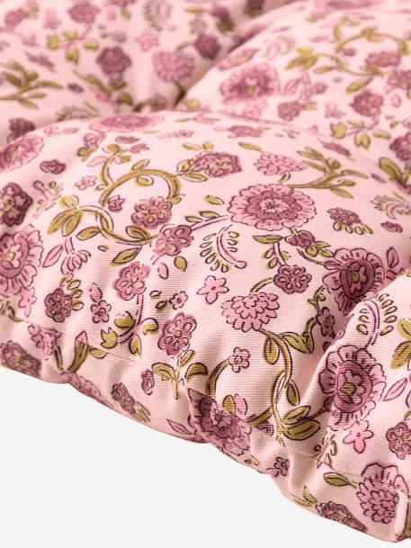Matelas de sol imprimé fleurs rose - vertbaudet enfant 
