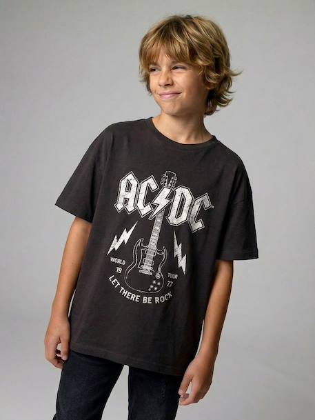 Garçon-T-shirt rock manches courtes ACDC