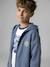 Sweat zippé oversize bleu grisé - vertbaudet enfant 