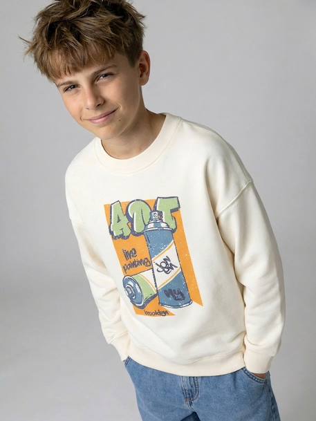 Set van 2 sweaters voor jongens met lange mouwen saliegroen - vertbaudet enfant 
