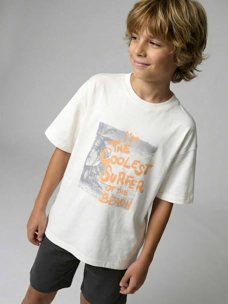 Lot 2 pyjama short surf anthracite - vertbaudet enfant 
