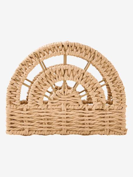 Potloodpot van regenboogpapierkoord beige - vertbaudet enfant 