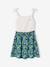Robe filles fines bretelles marine+vieux rose - vertbaudet enfant 