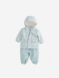 -Regenjas en broek babyset voor jongens