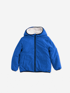 -Blouson sherpa réversible
