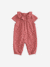 Combinaison bébé fille manches courtes blush - vertbaudet enfant 