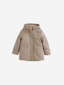 -Parka fille 3 en 1 parka et coupe-vent imprimé fleurs