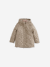 Parka fille 3 en 1 parka et coupe-vent imprimé fleurs kaki - vertbaudet enfant 