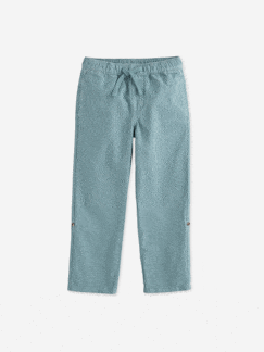 -Pantalon garçon retroussable