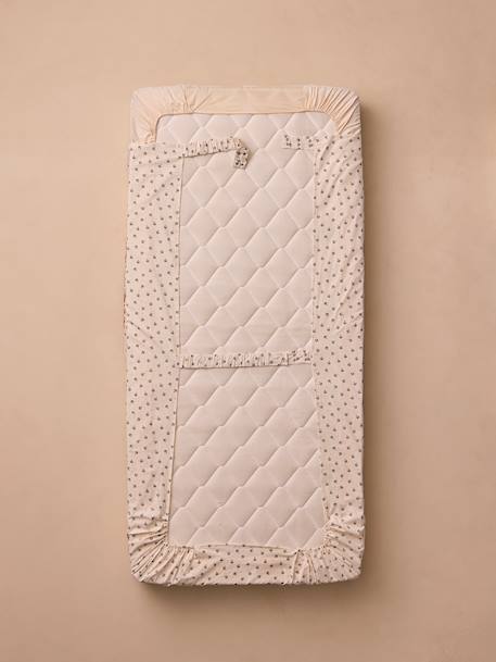 Kinderbedset Magicouette RETROFLOWER wit, bedrukt - vertbaudet enfant 