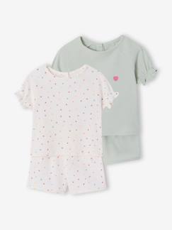-Lot 2 pyjashorts fille pratique