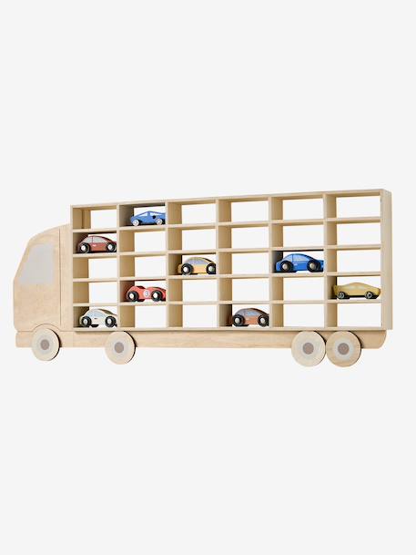 Wandopslag in de vorm van een vrachtwagen beige - vertbaudet enfant 