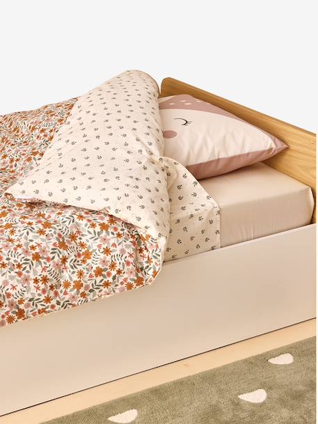 Kinderbedset Magicouette RETROFLOWER wit, bedrukt - vertbaudet enfant 